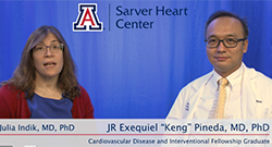 J.R. Exequiel "Keng" Pineda, MD, PhD, an alumni of cardiovascular disease, research training pathway and interventional cardiology fellowships at University of Arizona Sarver Heart Center