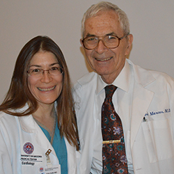 Dr. Marcus with fellow researcher Dr. Julia Indik
