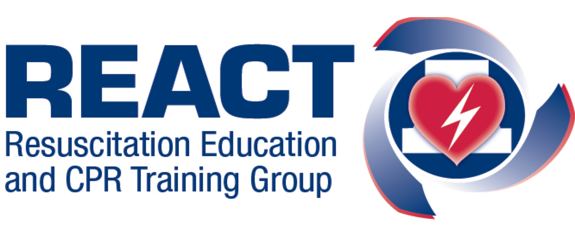 REACT Resuscitation Education and CPR Training Program logo