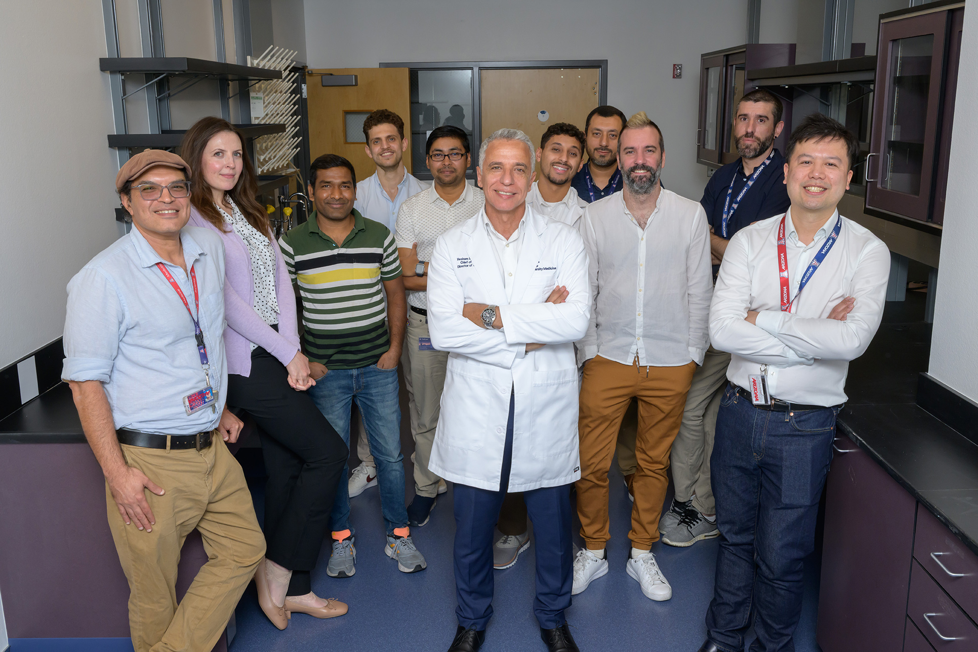 Sadek Laboratory team at the Sarver Heart Center