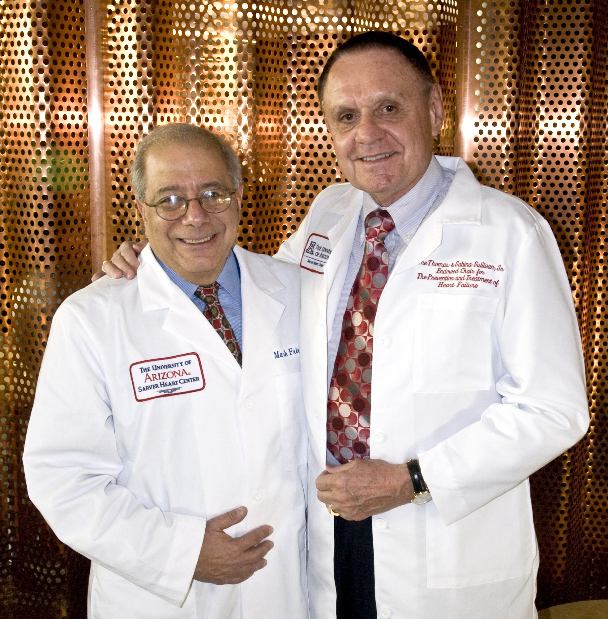 Mark Friedman, MD with Tom Sullivan Sr.