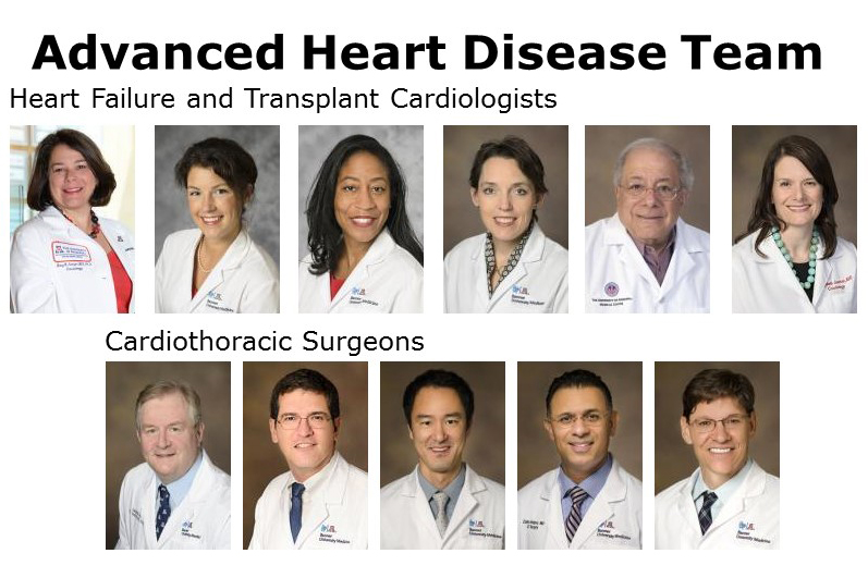 Advanced Heart Disease cardiologists and cardiothoracic surgeons at University of Arizona Sarver Heart Center.